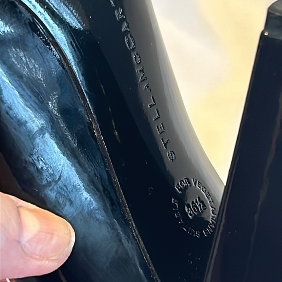 Stella McCartney Vegan Patent Leather Pumps - Picture 9 of 10